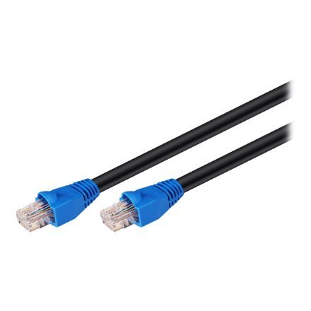 Goobay 94397 kabel sieciowy Czarny 75 m Cat6 U/UTP (UTP)