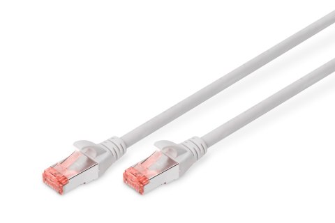 Kabel krosowy (patch cord) RJ45-RJ45, kat.6, S/FTP, AWG 27/7, LSOH, 30m, szary