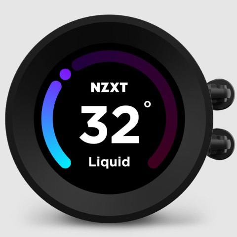 NZXT Kraken Elite 240 RGB Procesor Chłodnica cieczy all-in-one 12 cm Czarny 1 szt.