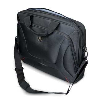 PROJEKTY PORTÓW | Courchevel | Pasuje do rozmiaru 15,6 " | Messenger - Teczka | Czarny | Naramiennik