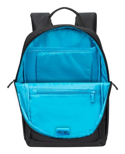 Plecak do notebooka 13,3"-14" RIVACASE ECO Alpendorf 7523, czarny, z ekologicznego, wodoodpornego materiału z recyklingu (rPET)