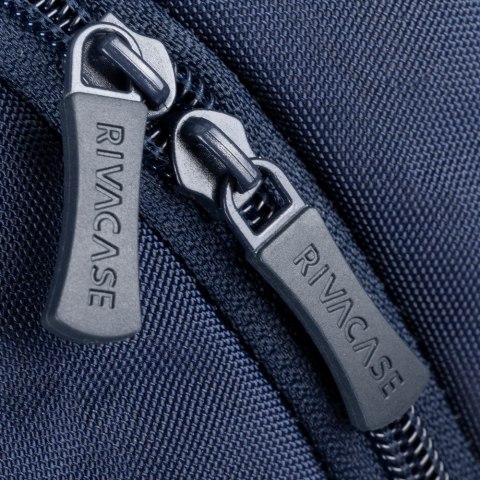 Plecak do notebooka 15,6"-16" RIVACASE ECO Alpendorf 7561, granatowy, z ekologicznego, wodoodpornego materiału z recyklingu (rPE