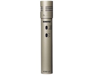 Shure KSM137/SL mikrofon Złoto Mikrofon studyjny