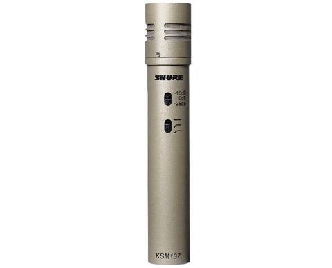 Shure KSM137/SL mikrofon Złoto Mikrofon studyjny