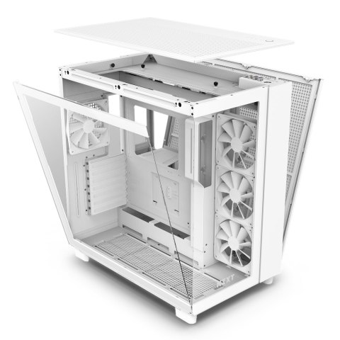 CASE MIDITOWER ATX W/O PSU/WHITE H9 FLOW NZXT