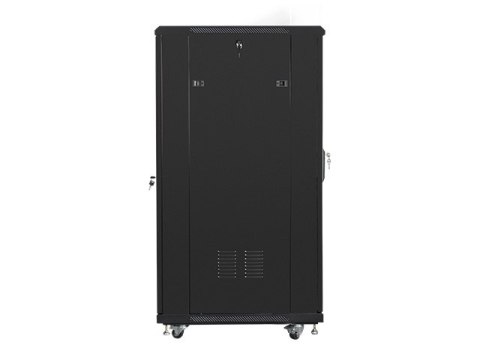 SZAFA INSTALACYJNA RACK STOJĄCA 19" 27U 600X800 CZARNA LANBERG (FLAT PACK)