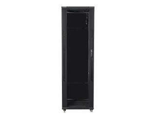 SZAFA INSTALACYJNA RACK STOJĄCA 19" 42U 800X1000 CZARNA LANBERG (FLAT PACK)