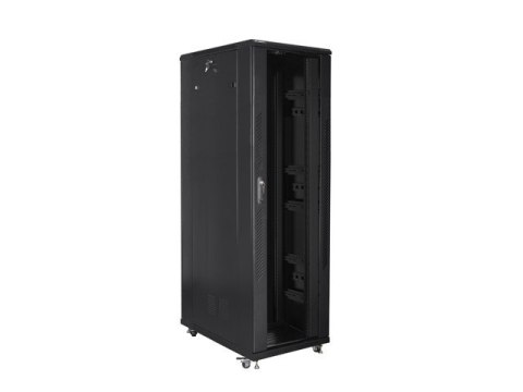 SZAFA INSTALACYJNA RACK STOJĄCA 19" 42U 800X1200 CZARNA LANBERG (FLAT PACK)