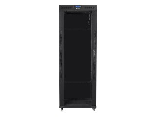 SZAFA INSTALACYJNA RACK STOJĄCA 19" 42U 800X800 CZARNA LANBERG (FLAT PACK)