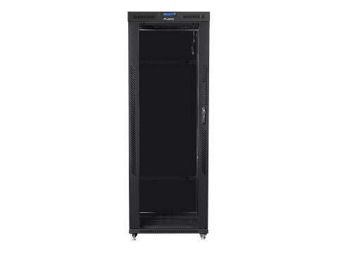 SZAFA INSTALACYJNA RACK STOJĄCA 19" 42U 800X800 CZARNA LANBERG (FLAT PACK)