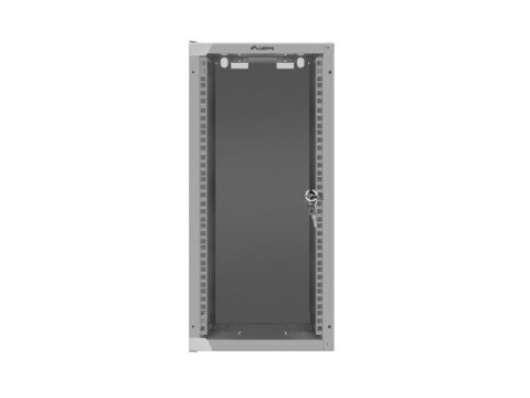 SZAFA INSTALACYJNA RACK WISZĄCA 10" 12U 280X310 SZARA DRZWI SZKLANE LANBERG (FLAT PACK)