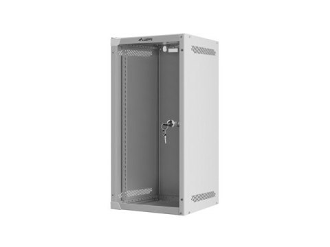 SZAFA INSTALACYJNA RACK WISZĄCA 10" 12U 280X310 SZARA DRZWI SZKLANE LANBERG (FLAT PACK)
