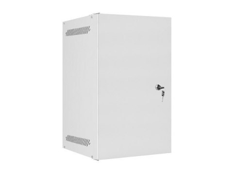 SZAFA INSTALACYJNA RACK WISZĄCA 10" 9U 280X310 SZARA DRZWI METALOWE LANBERG (FLAT PACK)