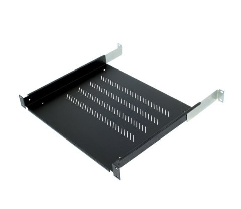 Triton 19" shelf 1U 750mm 80kg plastic black