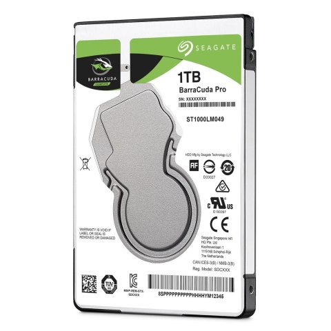 BARRACUDA 2.5IN 1TB/2.5IN 7200RPM SATA 128MB 7MM