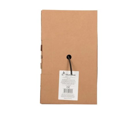 Extralink CAT5E SFTP (SF/UTP) V2 Zewnętrzny | Kabel sieciowy skrętka | 305M