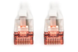 Kabel krosowy (patch cord) RJ45-RJ45, kat.6, S/FTP, AWG 27/7, LSOH, 30m, szary