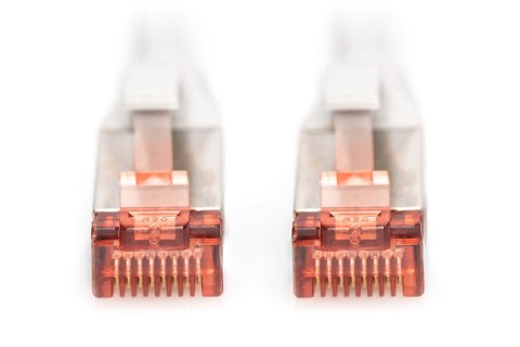 Kabel krosowy (patch cord) RJ45-RJ45, kat.6, S/FTP, AWG 27/7, LSOH, 30m, szary