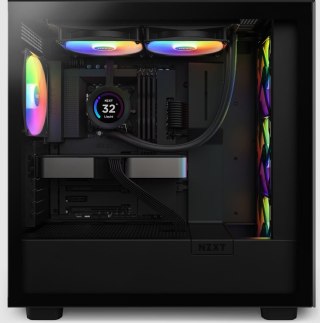NZXT Kraken Elite 280 RGB Procesor Chłodnica cieczy all-in-one 14 cm Czarny 1 szt.