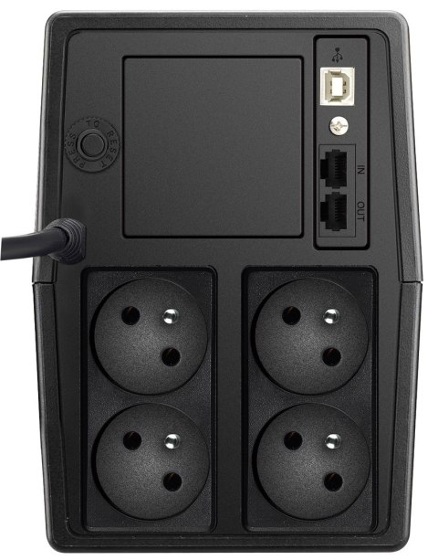 PowerWalker VI 1000 SCL FR Technologia line-interactive 1 kVA 600 W 4 x gniazdo sieciowe