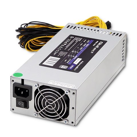 Qoltec Zasilacz PCI-E 1800W | 80 Plus Platinum | Data mining