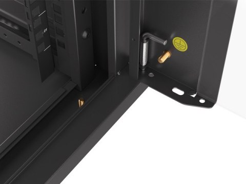 SZAFA INSTALACYJNA RACK WISZĄCA 19" 4U 600 SZYBKI MONTAŻ CZARNA LANBERG (FLAT PACK)