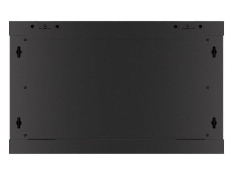SZAFA INSTALACYJNA RACK WISZĄCA 19" 6U 600X600 CZARNA DRZWI METALOWE LANBERG (FLAT PACK)