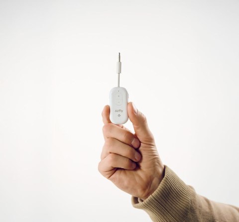 Twelve South AirFly Pro 2 - adapter Bluetooth do wejścia 3,5mm jack kompatybilny z AirPods i innymi słuchawkami Bluetooth, do 2 