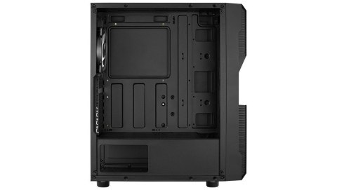 Aerocool Menace Saturn FRGB Midi-Tower, Szkło Hartowane - czarne