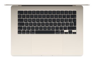 Apple 15-inch MacBook Air: Apple M4 chip with 10-core CPU and 10-core GPU, 16GB, 256GB SSD - Starlight