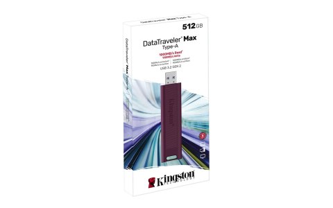 Kingston USB 3.2 Flash Drive DataTraveler MAX 512 GB USB 3.2 Gen 1 Type-A