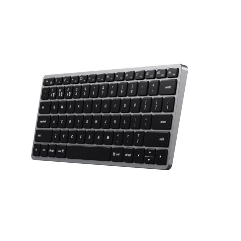 Klawiatura Satechi Slim X1 - klawiatura Bluetooth do trzech urządzeń USB-C (space gray)