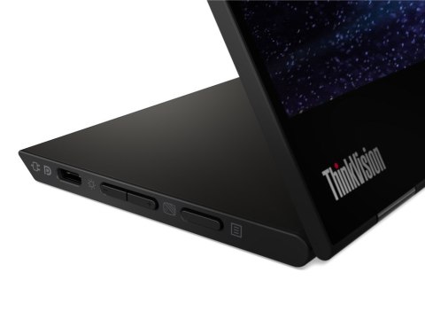 Lenovo M14t LED display 35,6 cm (14") 1920 x 1080 px Full HD Ekran dotykowy Czarny
