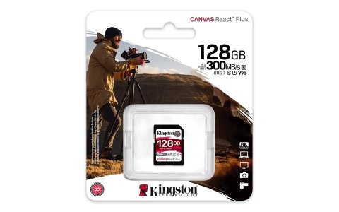 MEMORY SDXC 128GB C10/SDR2/128GB KINGSTON