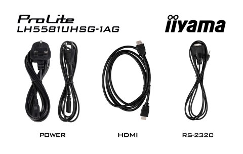 Monitor IIYAMA 139.0cm(55") LH5581UHSG-1AG 16:9 2xHDMI+USB-C