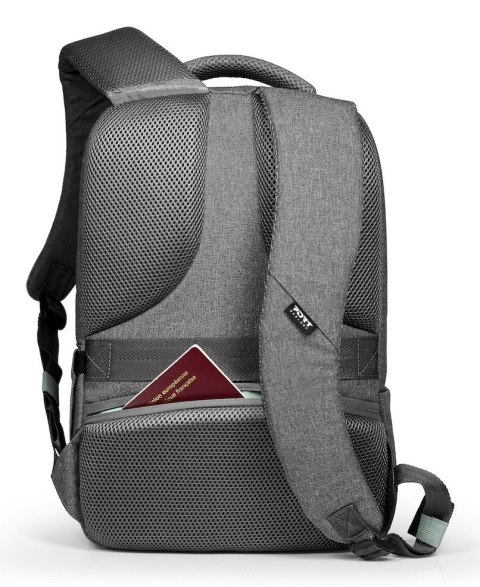 PROJEKTY PORTÓW | Pasuje do rozmiaru " | Plecak na laptopa | YOSEMITE Eco XL | Plecak | Szary | Naramiennik