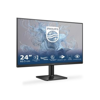 Philips 1000 series 24E2N1100LB/00 monitor komputerowy 60,5 cm (23.8") 1920 x 1080 px Full HD LCD Czarny