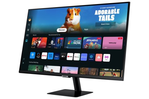 Samsung LS27DM500EUXDU M5 M50D | 27 " | VA | godz. 16:9 | 60 Hz | 4 ms | 1920 x 1080 pikseli | 250 cd/m2 | Ilość portów HDMI: 2 