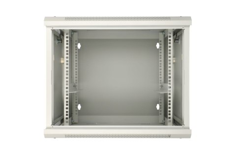 Extralink 12U 600x600 AZH Szara | Szafa rack | montowana na ścianie, dwusekcyjna
