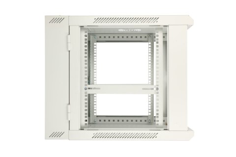 Extralink 12U 600x600 AZH Szara | Szafa rack | montowana na ścianie, dwusekcyjna