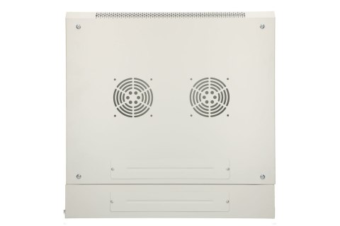 Extralink 12U 600x600 AZH Szara | Szafa rack | montowana na ścianie, dwusekcyjna