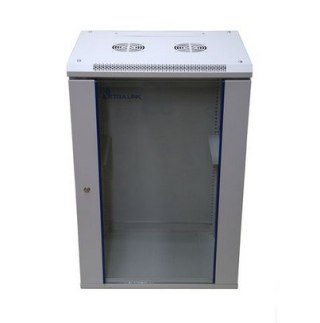 Extralink 18U 600x450 Szara | Szafa rack | montowana na ścianie
