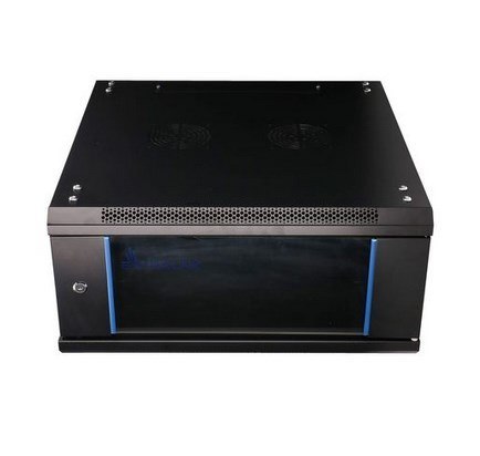 Extralink 4U 600x600 Czarna | Szafa rack | montowana na ścianie