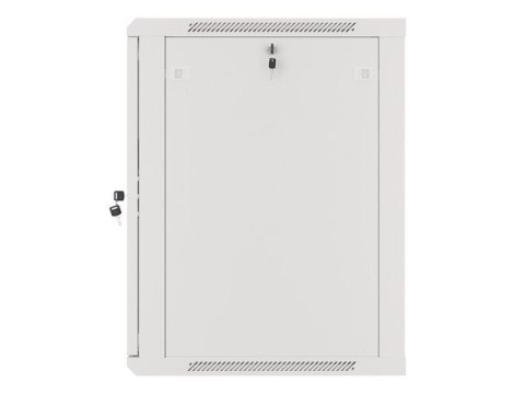 Lanberg :: Rack Cabinet 19? Wall-Mount 15U/600X600 (flat-pack) V2 Grey, Glass door