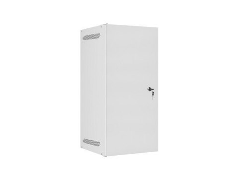 SZAFA INSTALACYJNA RACK WISZĄCA 10" 12U 280X310 SZARA DRZWI METALOWE LANBERG (FLAT PACK)