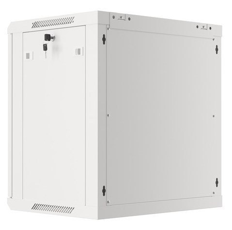 SZAFA INSTALACYJNA RACK WISZĄCA 19" 12U 600X450 SZARA DRZWI METALOWE LANBERG (FLAT PACK)