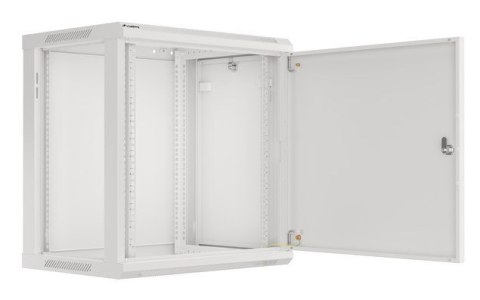 SZAFA INSTALACYJNA RACK WISZĄCA 19" 12U 600X450 SZARA DRZWI METALOWE LANBERG (FLAT PACK)