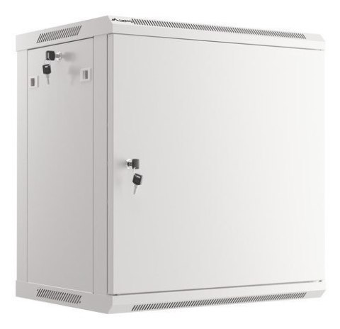 SZAFA INSTALACYJNA RACK WISZĄCA 19" 12U 600X450 SZARA DRZWI METALOWE LANBERG (FLAT PACK)