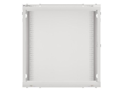SZAFA INSTALACYJNA RACK WISZĄCA 19" 12U 600X600 SZARA DRZWI METALOWE LANBERG (FLAT PACK)