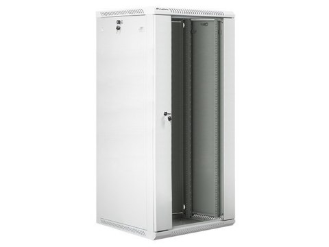 SZAFA INSTALACYJNA RACK WISZĄCA 19" 27U 600X600 SZARA LANBERG (FLAT PACK) V2